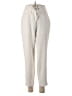 Leith 100% Polyester Solid Ivory Casual Pants Size S - photo 1