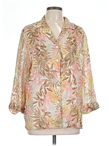 Cathy Daniels 3/4 Sleeve Blouse (view 1)