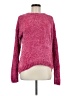Unbranded 100% Polyester Tweed Pink Pullover Sweater Size M - photo 1
