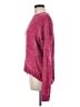 Unbranded 100% Polyester Tweed Pink Pullover Sweater Size M - photo 5