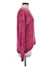 Unbranded 100% Polyester Tweed Pink Pullover Sweater Size M - photo 4