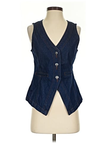 Ann Taylor LOFT Denim Vest (view 1)