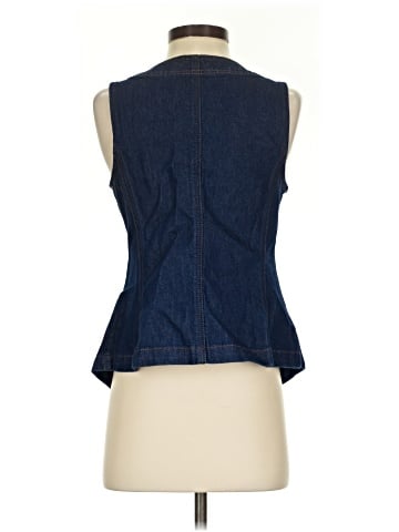 Ann Taylor LOFT Denim Vest (view 2)