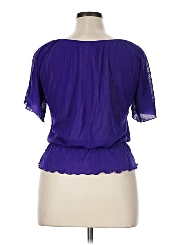 Discreet Short Sleeve Blouse (view 2)