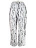 Unbranded 100% Polyester Print Silver Casual Pants Size XXL - photo 2