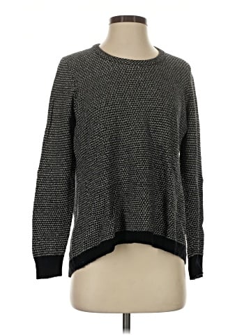 Madewell Riverside Pullover Sweater in Dotweave (view 1)