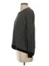 Madewell Chevron-herringbone Gray Riverside Pullover Sweater in Dotweave Size S - photo 5