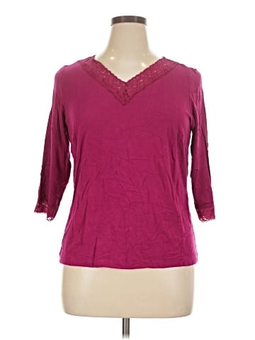 Kate Hill 3/4 Sleeve Top (view 1)