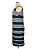 Taylor Houndstooth Blue Casual Dress Size 14 - photo 5