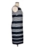 Taylor Houndstooth Blue Casual Dress Size 14 - photo 4