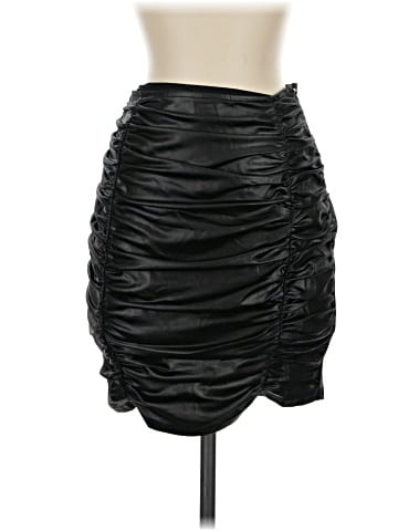 Fiestar Faux Leather Skirt (view 1)