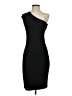 Laundry by Shelli Segal Solid Black Cocktail Dress Size 4 - photo 1