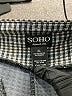 SOHO Apparel Ltd Houndstooth Blue Casual Pants Size XL - photo 7