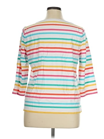 Talbots 3/4 Sleeve T-Shirt (view 2)