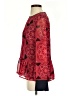 Tommy Hilfiger 100% Polyester Red Long Sleeve Blouse Size XS - photo 5