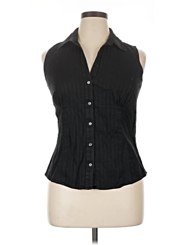Ann Taylor Sleeveless Button-Down Shirt (view 1)