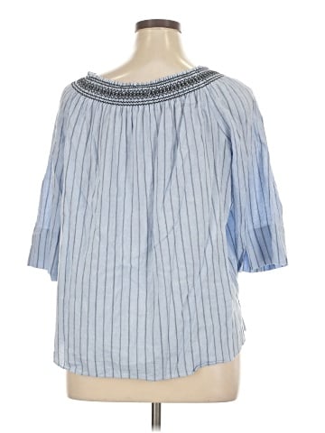 Nic + Zoe 3/4 Sleeve Blouse (view 2)