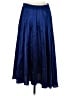 Serra Solid Blue Formal Skirt Size M - photo 2