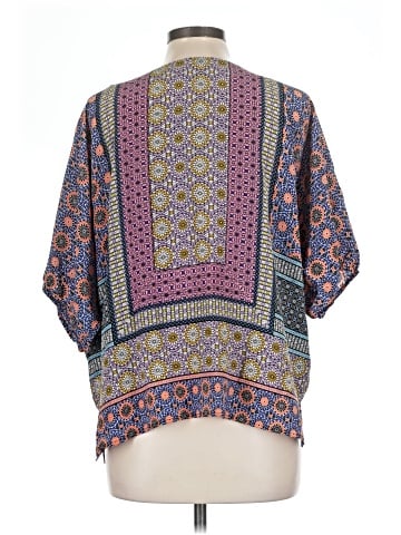 Trina Turk Short Sleeve Silk Top (view 2)