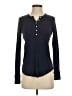 Aerie Blue Long Sleeve Blouse Size S - photo 1