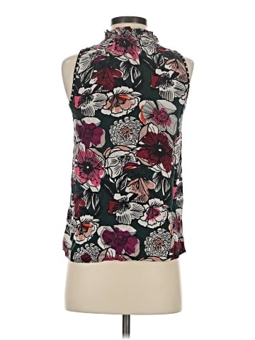 Trina Turk Sleeveless Silk Top (view 2)