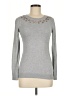 Maison Jules Gray Long Sleeve Top Size M - photo 1
