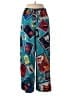 Tiny 100% Polyester Graphic Blue Casual Pants Size M - photo 1