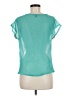 Bongo Teal Short Sleeve Top Size M - photo 2