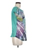 Bongo Teal Short Sleeve Top Size M - photo 4