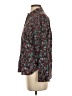 Talbots Floral Black Long Sleeve Blouse Size S (petite) - photo 5