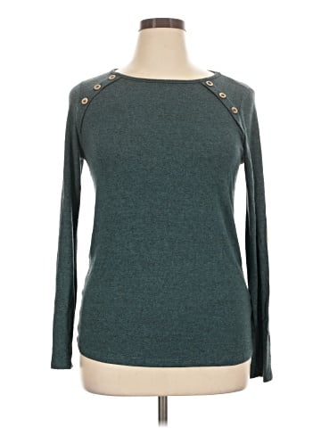 Pink Clover Pullover Sweater (view 1)