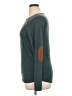 Pink Clover Teal Pullover Sweater Size 1X - photo 5