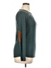 Pink Clover Teal Pullover Sweater Size 1X - photo 4