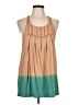 Free People 100% Cotton Tan Tank Top Size L - photo 1