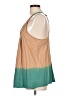 Free People 100% Cotton Tan Tank Top Size L - photo 5