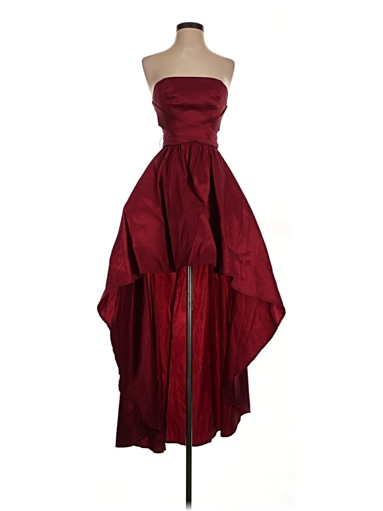 Pre-owned B Darlin Cocktail Dress In Burgundy