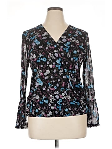 INC International Concepts Long Sleeve Blouse (view 1)