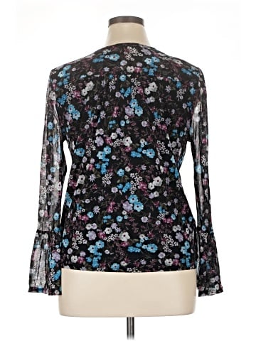 INC International Concepts Long Sleeve Blouse (view 2)
