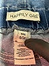 Happily Grey 100% Cotton Blue Denim Shorts Size 0 - photo 3