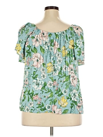 Torrid Short Sleeve Blouse (view 2)
