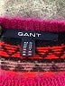 Gant Chevron-herringbone Purple Wool Pullover Sweater Size XS - photo 7