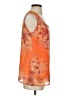 CAbi 100% Polyester Orange Sleeveless Blouse Size S - photo 4