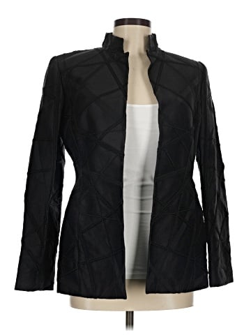 Linda Allard Ellen Tracy Silk Blazer (view 1)