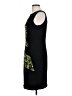 Taylor 100% Polyester Graphic Black Cocktail Dress Size 10 - photo 5