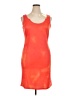 Shein Tie-dye Orange Cocktail Dress Size 14 - photo 1