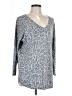 Joie Animal Print Gray Pullover Sweater Size L - photo 1