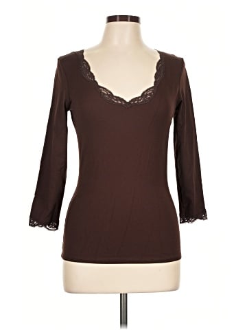 ONLY HEARTS 3/4 Sleeve Top (view 1)