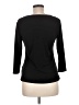 NY Collection Black 3/4 Sleeve Top Size M (petite) - photo 2