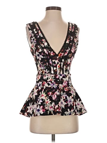 Bebe Sleeveless Blouse (view 1)