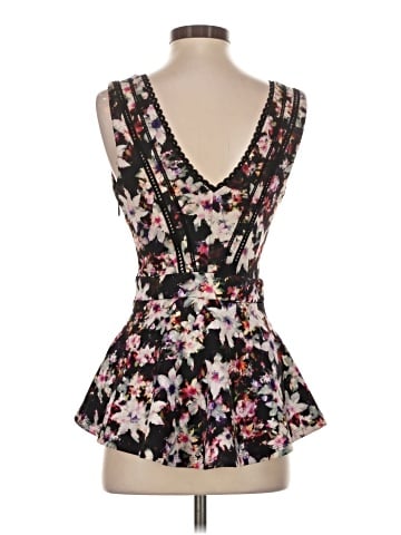 Bebe Sleeveless Blouse (view 2)